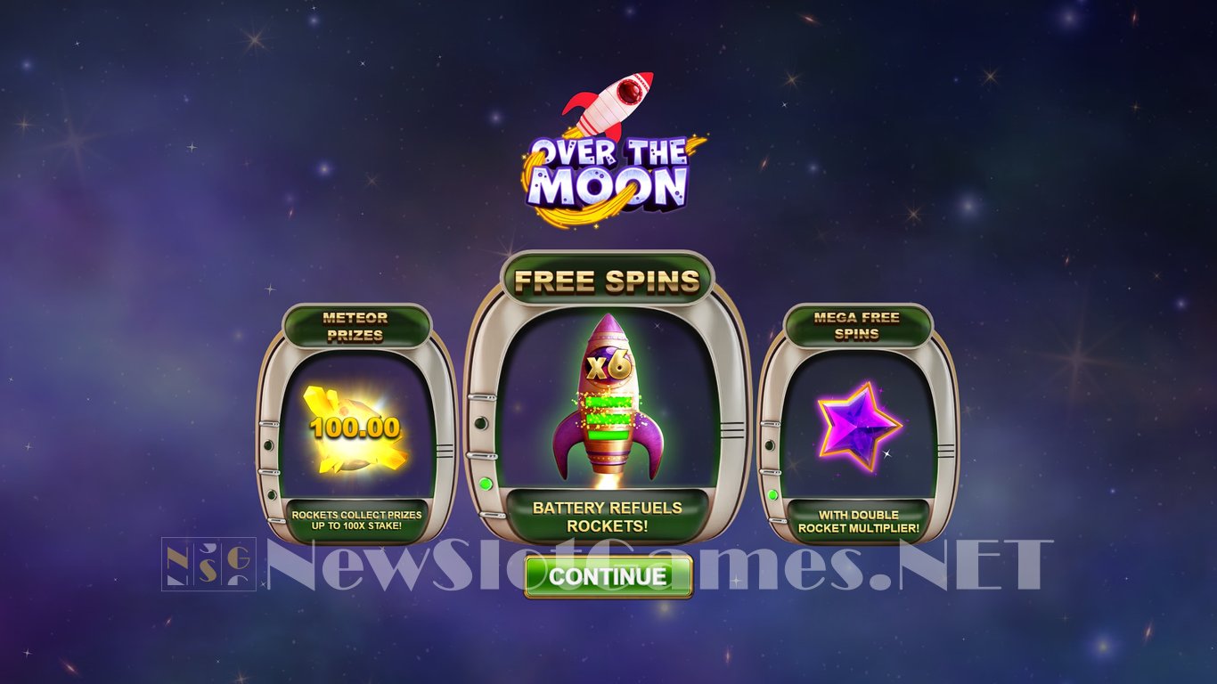 Over The Moon Slot Demo Image