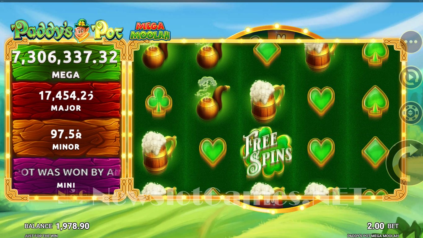 Paddys Pot Mega Moolah Slot Slot Image in Demo - pic. 3