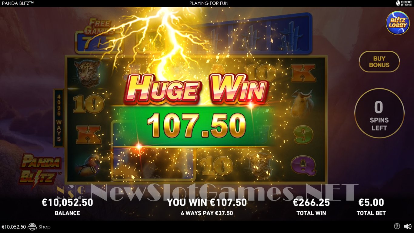 Panda Blitz Slot Slot Image in Demo - pic. 11