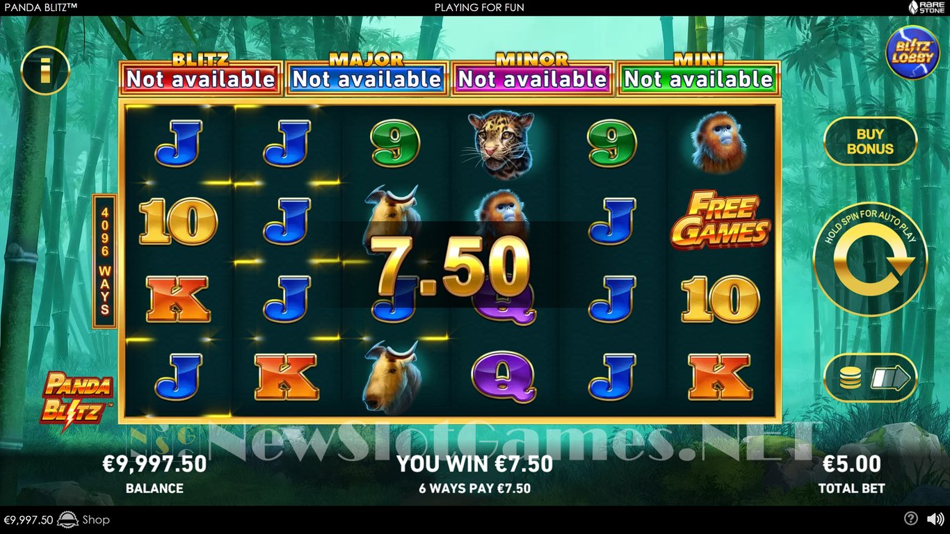 Panda Blitz Slot Slot Image in Demo - pic. 3