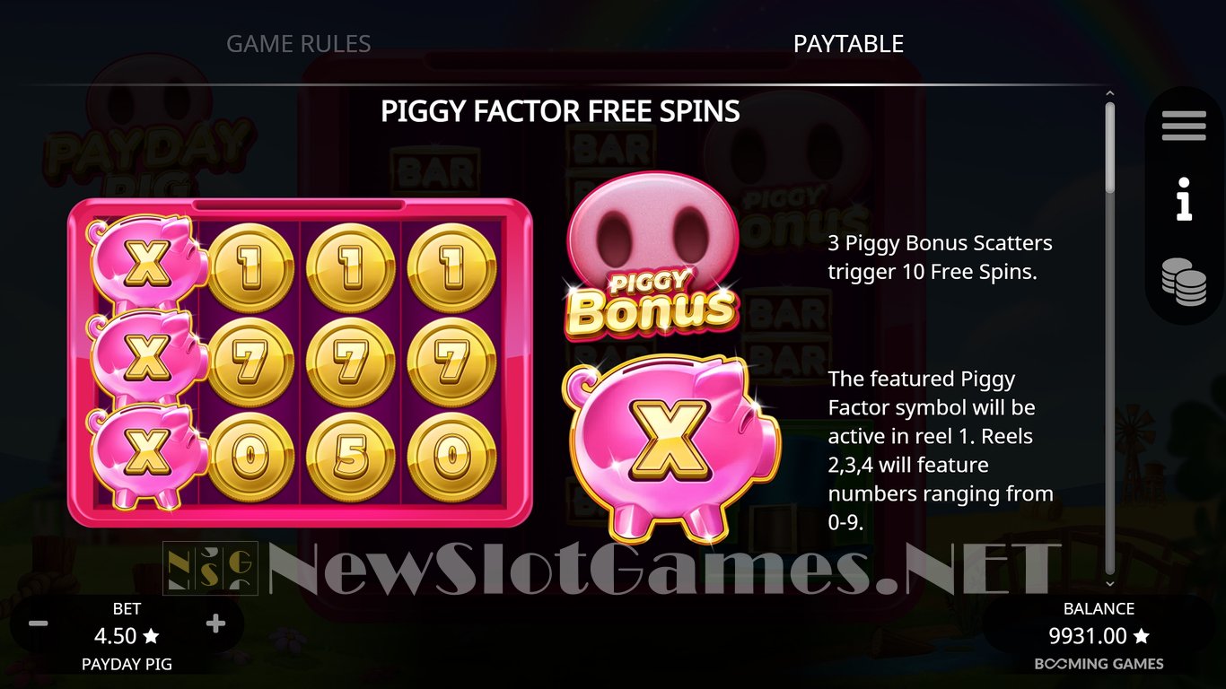 Payday Pig Slot Slot Image in Demo - pic. 10
