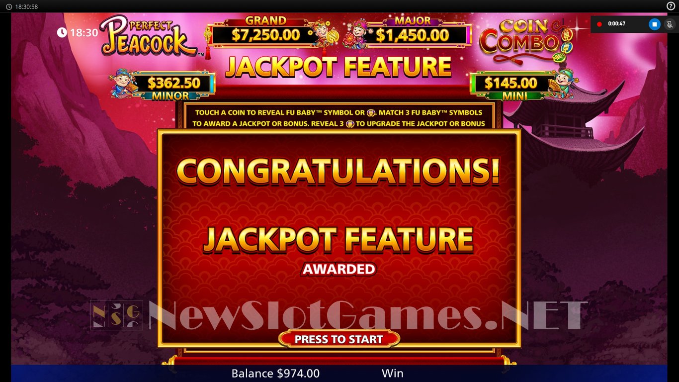 Perfect Peacock Coin Combo Slot Slot Image in Demo - pic. 6