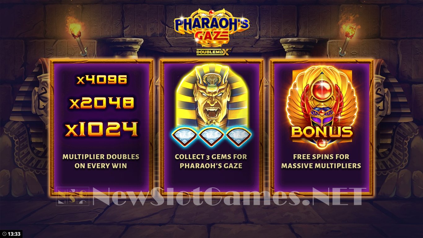 Pharaohs Gaze DoubleMax Slot Demo Image