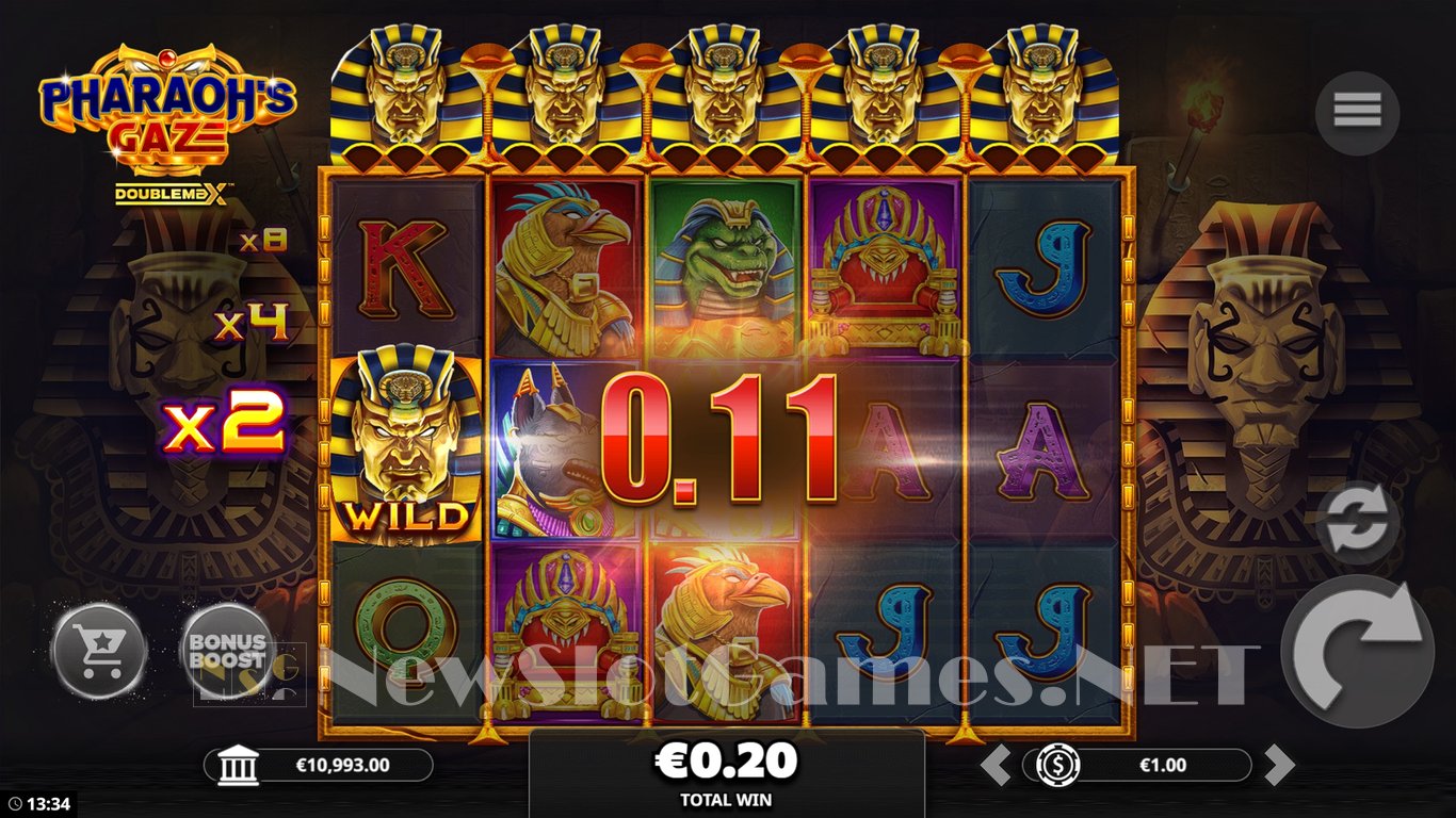Pharaohs Gaze DoubleMax Slot Slot Image in Demo - pic. 11