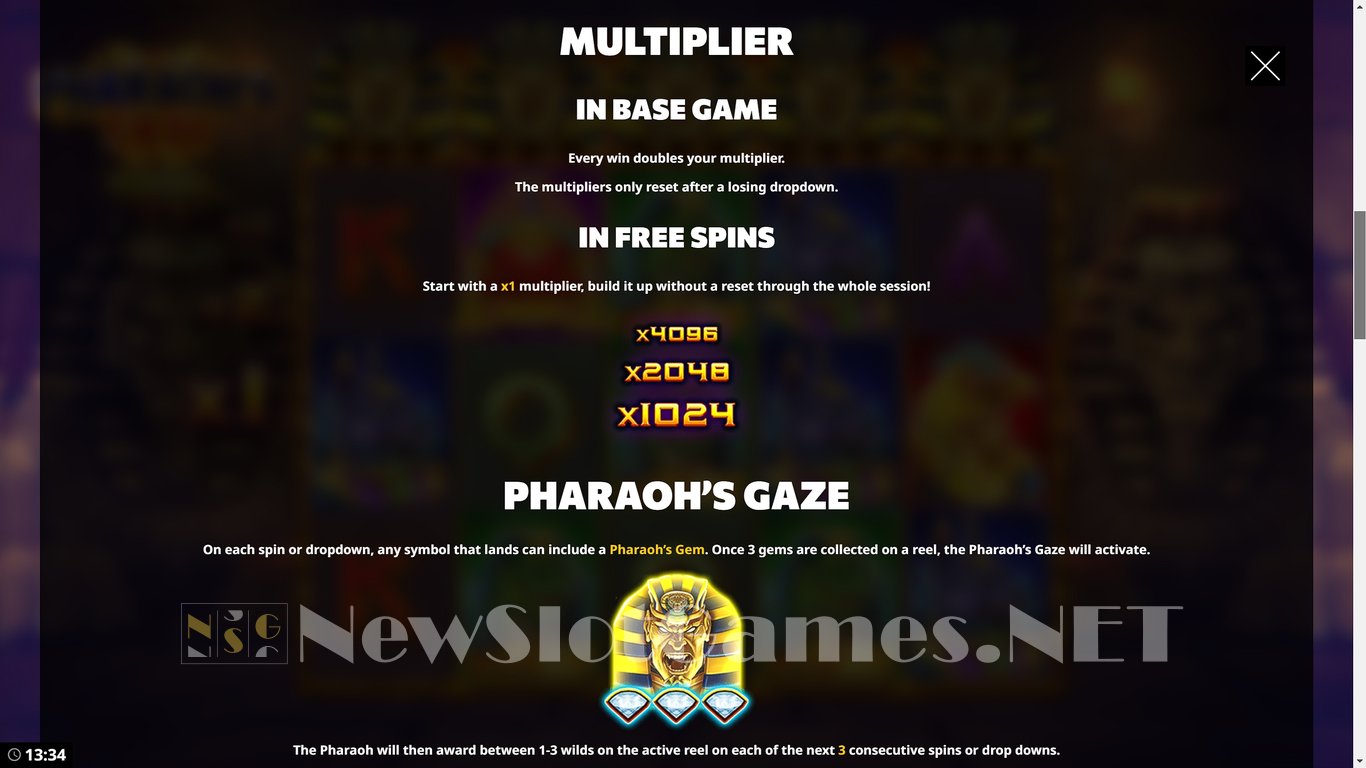 Pharaohs Gaze DoubleMax Slot Slot Image in Demo - pic. 5