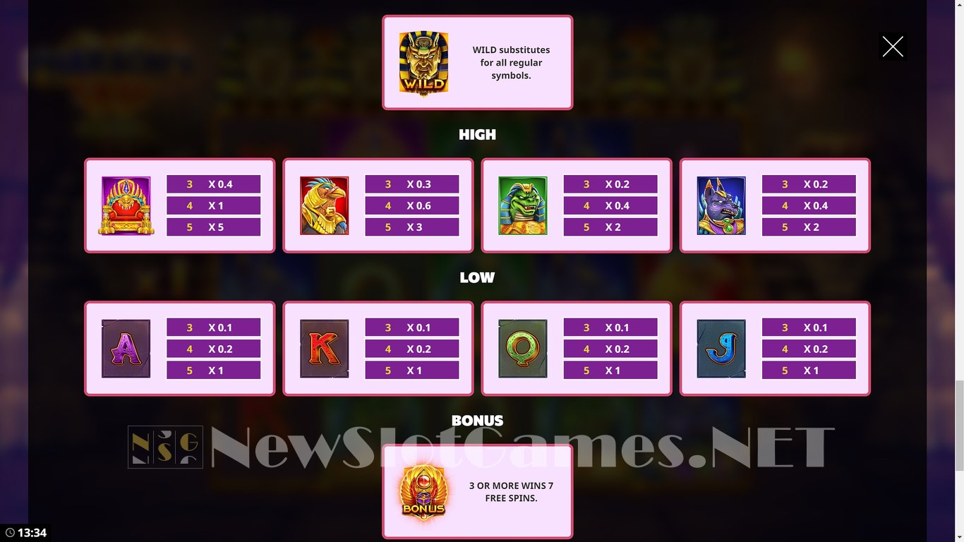 Pharaohs Gaze DoubleMax Slot Slot Image in Demo - pic. 7