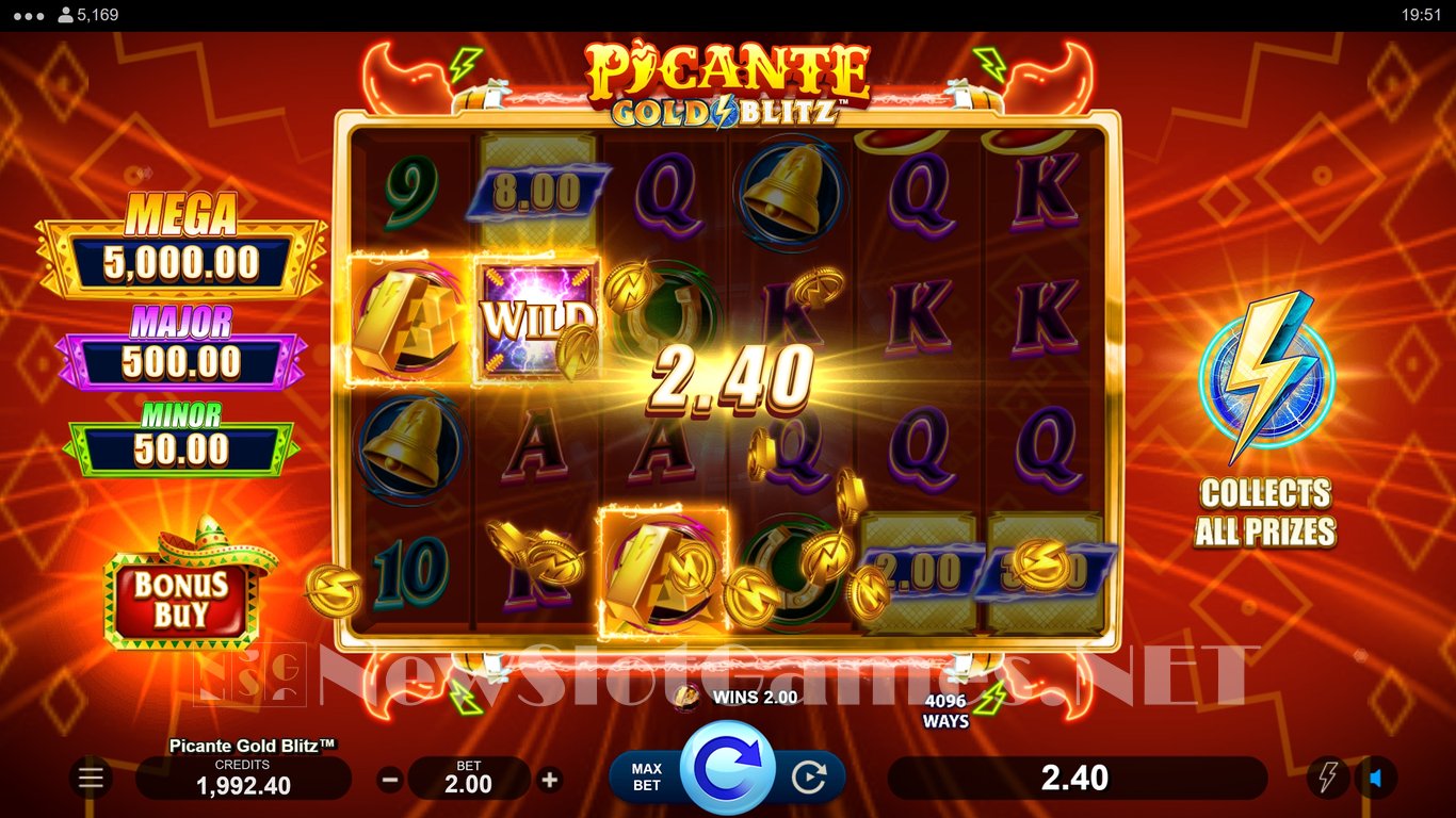 Picante Gold Blitz Slot Slot Image in Demo - pic. 3