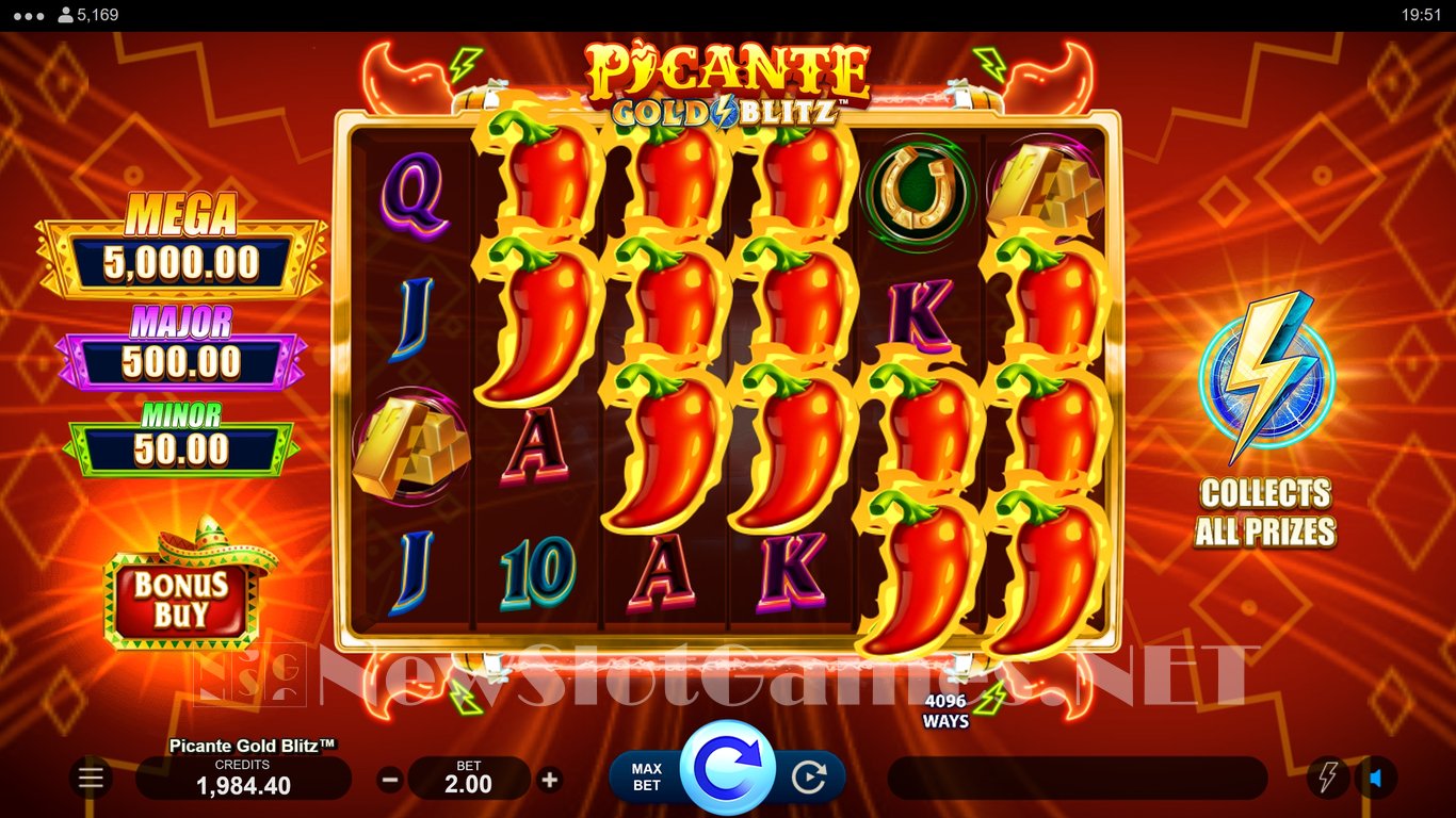 Picante Gold Blitz Slot Slot Image in Demo - pic. 4