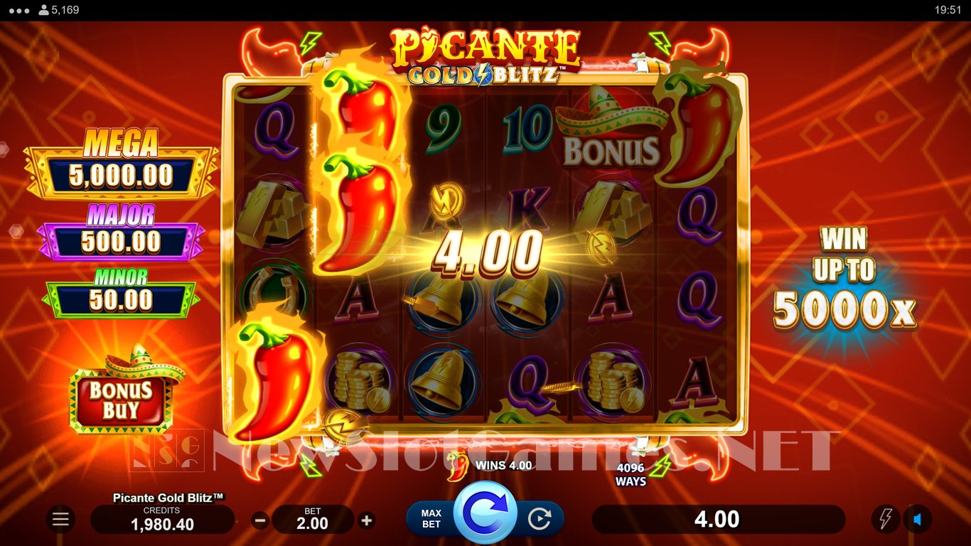Picante Gold Blitz Slot Slot Image in Demo - pic. 5