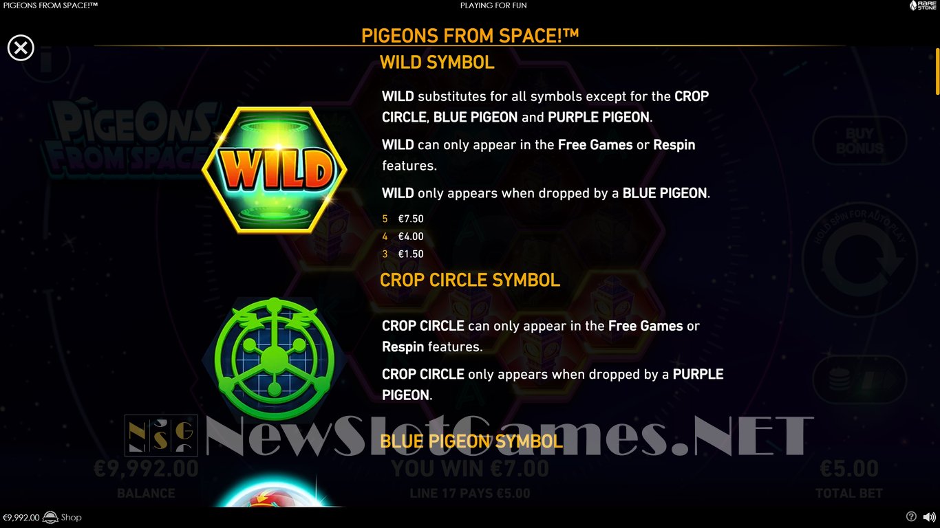 Pigeons From Space Slot Slot Image in Demo - pic. 5