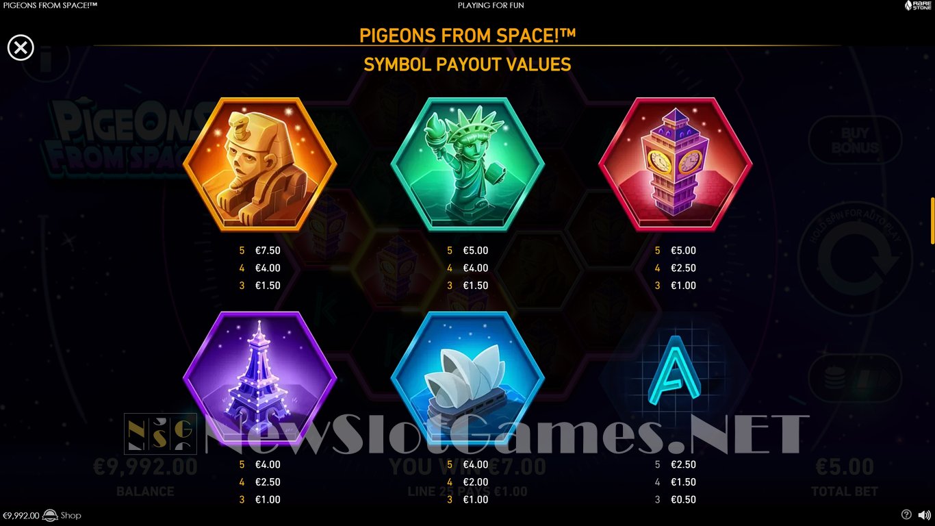 Pigeons From Space Slot Slot Image in Demo - pic. 7