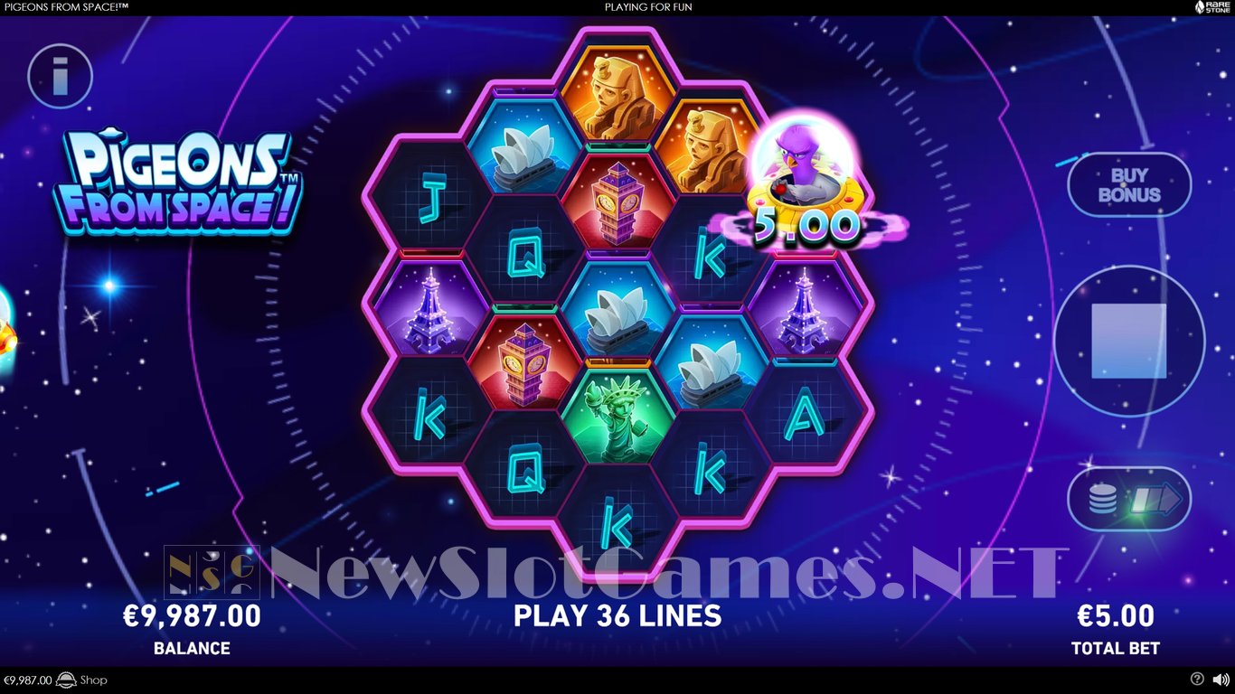 Pigeons From Space Slot Slot Image in Demo - pic. 9