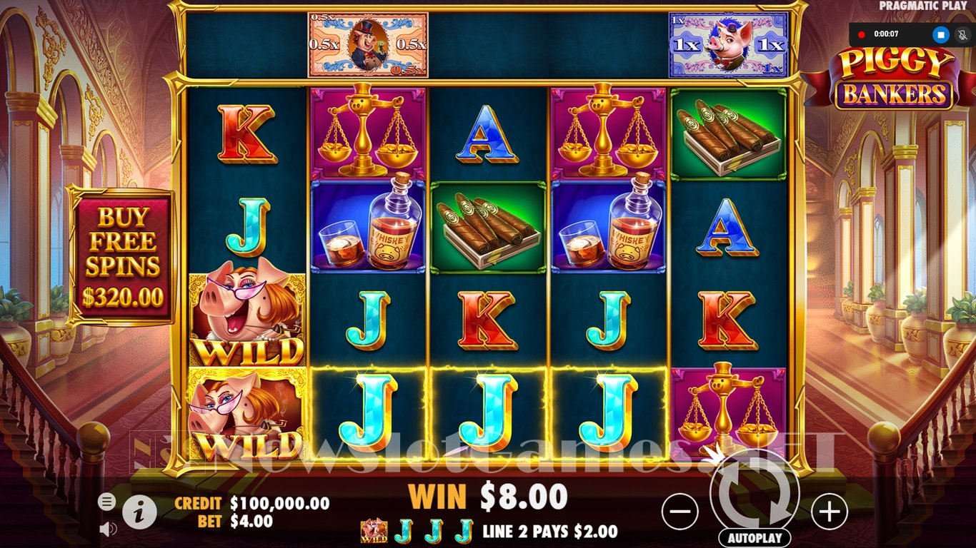 Piggy Bankers Slot Slot Image in Demo - pic. 2