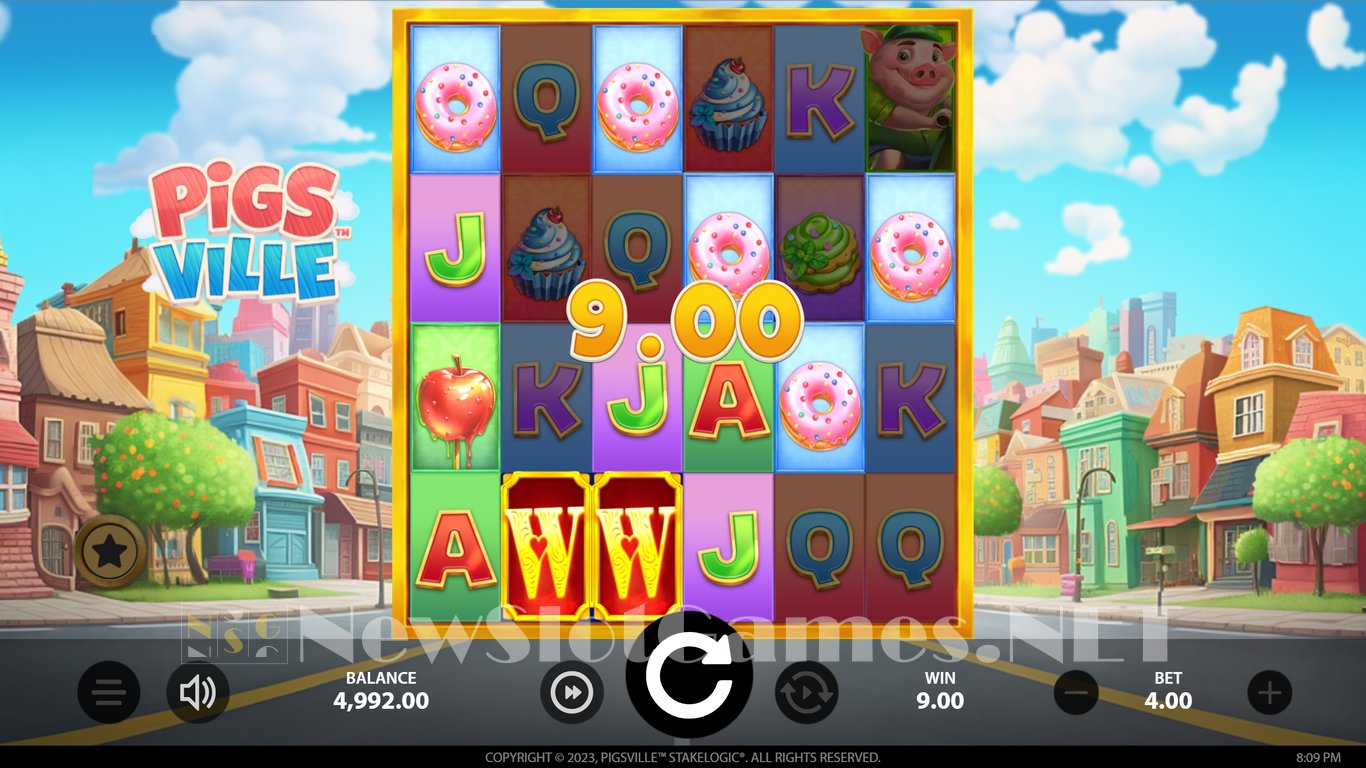 PigsVille Slot Demo Image