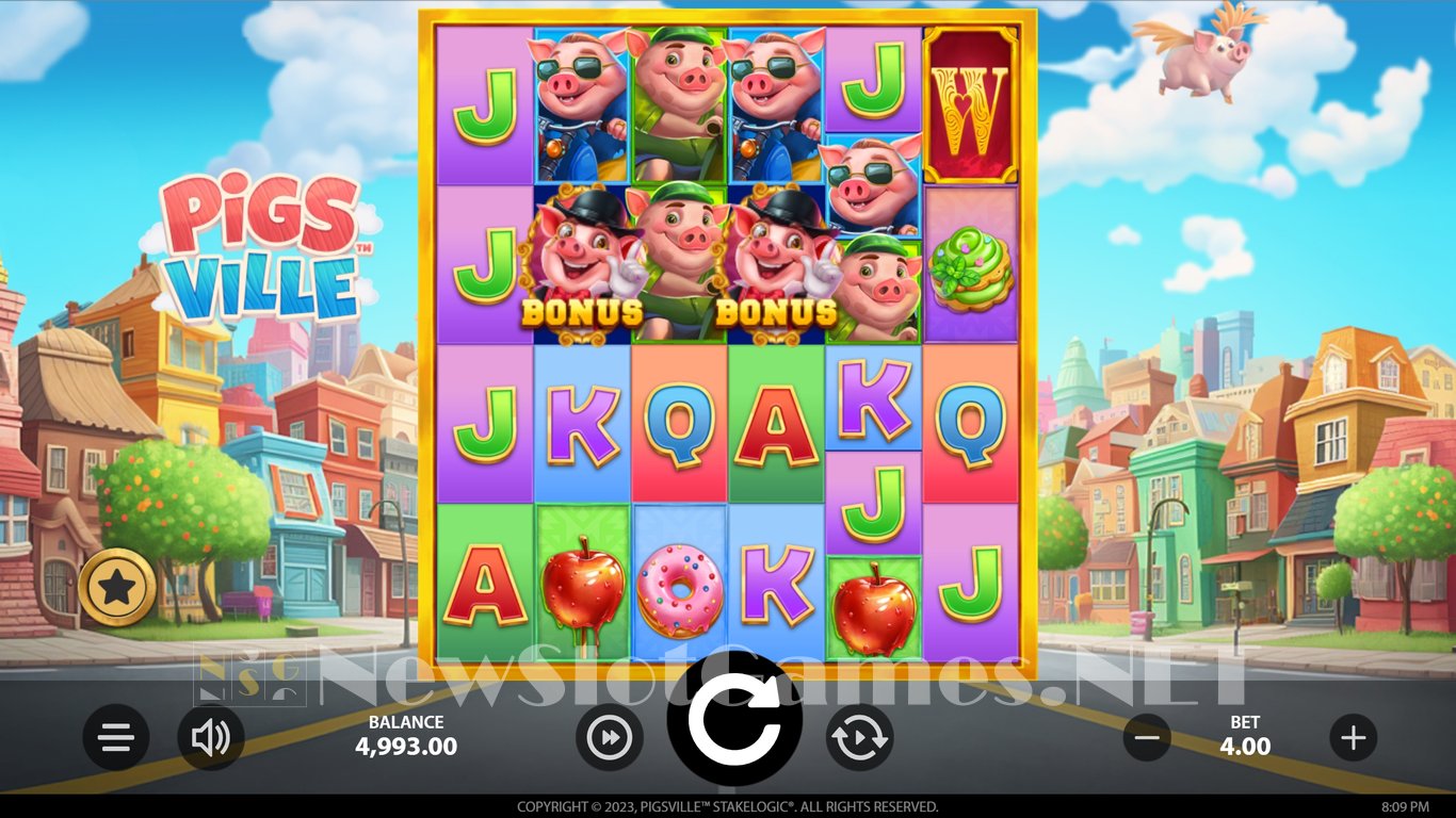 PigsVille Slot Slot Image in Demo - pic. 4