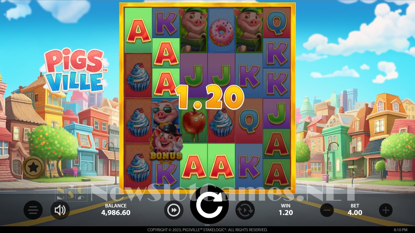PigsVille Slot Slot Image in Demo - pic. 8