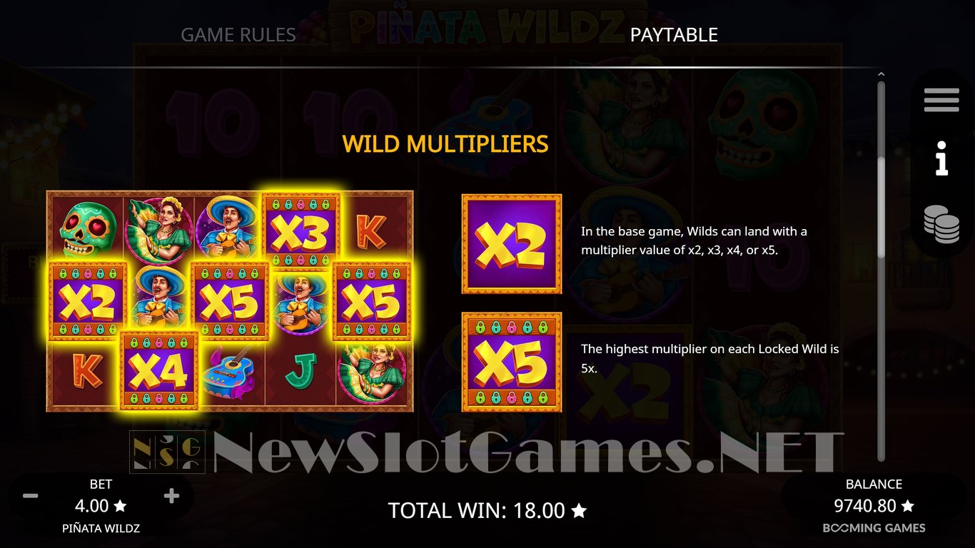 Pinata Wildz Slot Slot Image in Demo - pic. 15
