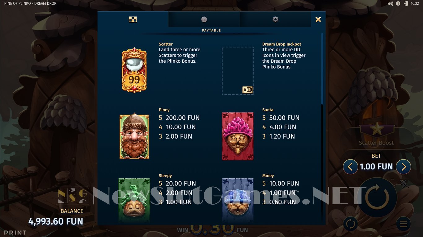 Pine of Plinko Game Slot Image in Demo - pic. 5