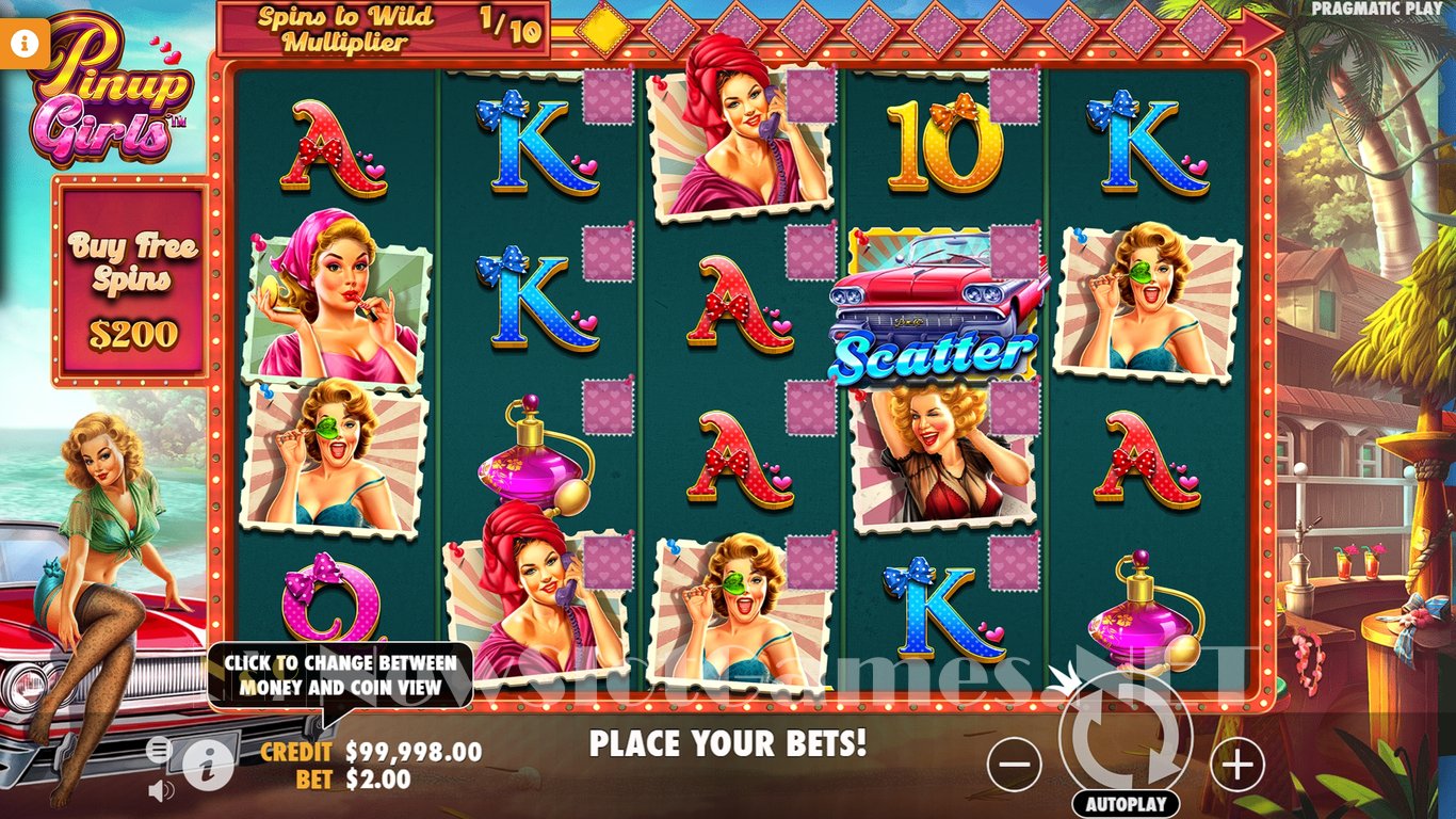 Pinup Girls Slot Slot Image in Demo - pic. 2