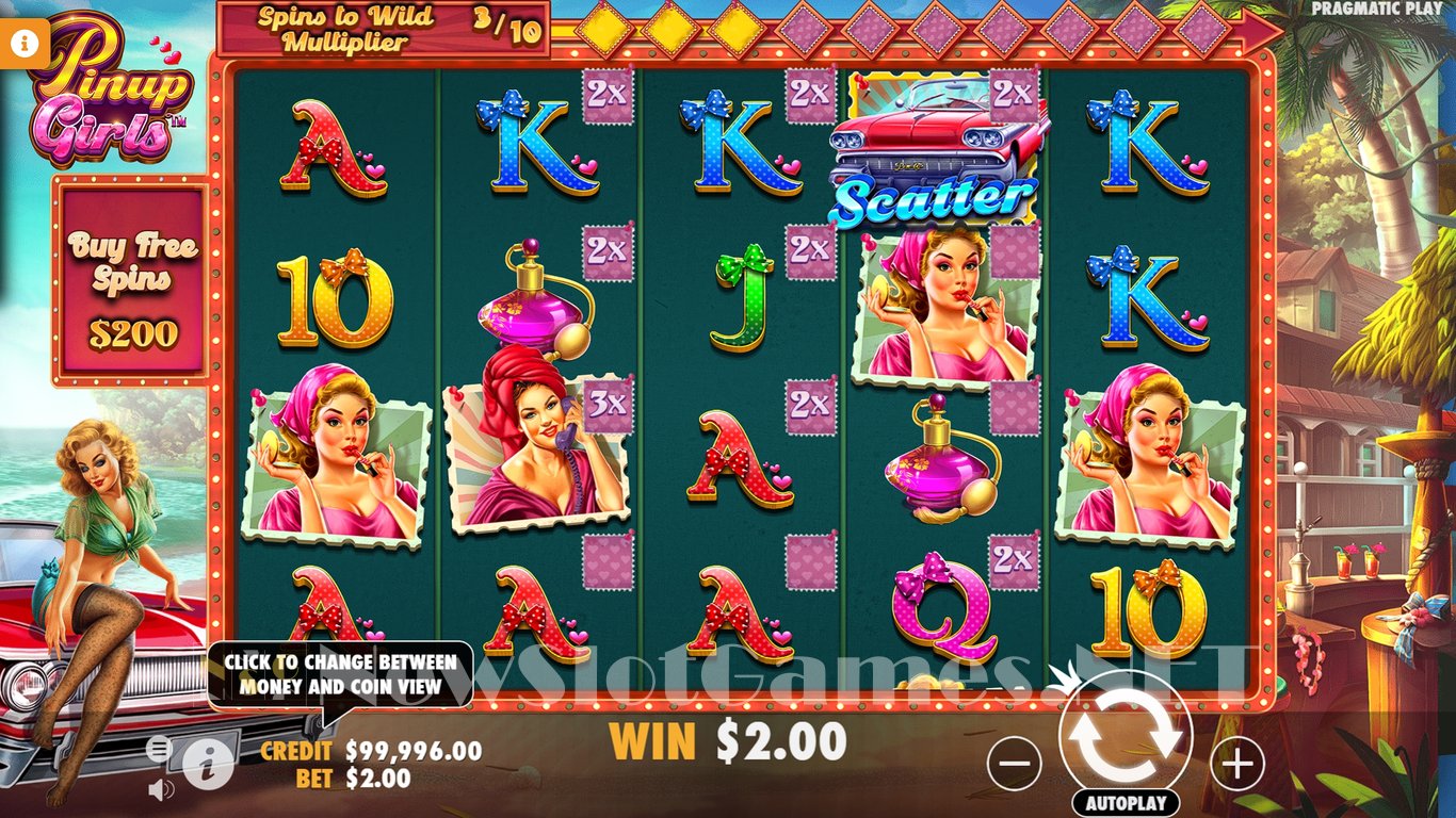 Pinup Girls Slot Slot Image in Demo - pic. 3