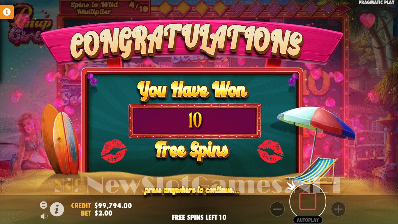 Pinup Girls Slot Slot Image in Demo - pic. 7