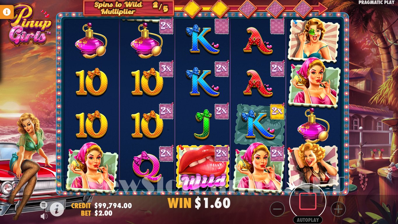 Pinup Girls Slot Slot Image in Demo - pic. 9