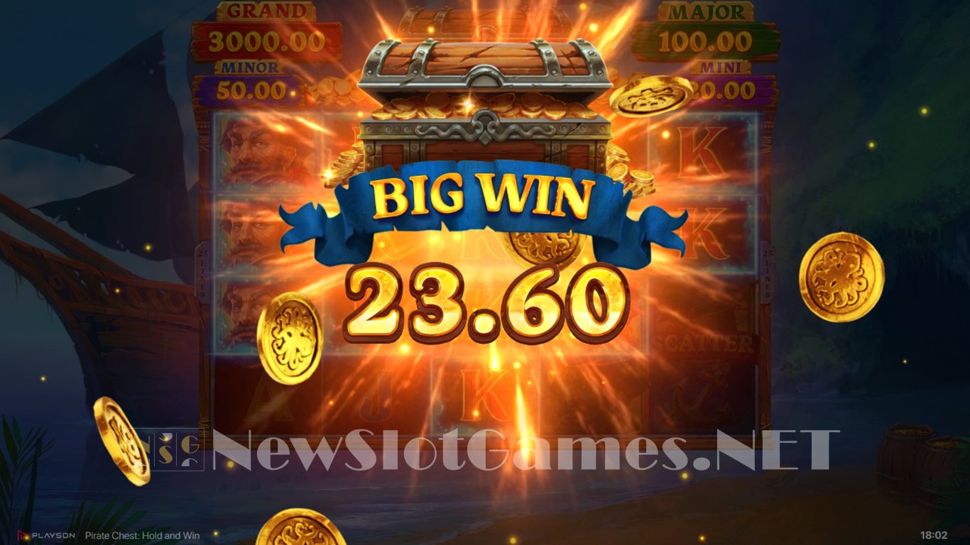 Pirate Chest Hold and Win Slot Slot Image in Demo - pic. 12