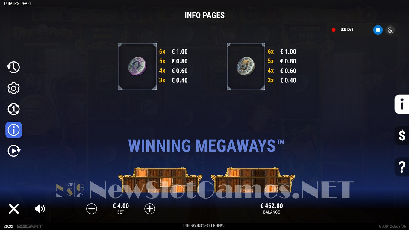 Pirates Pearl Megaways Slot Slot Image in Demo - pic. 10