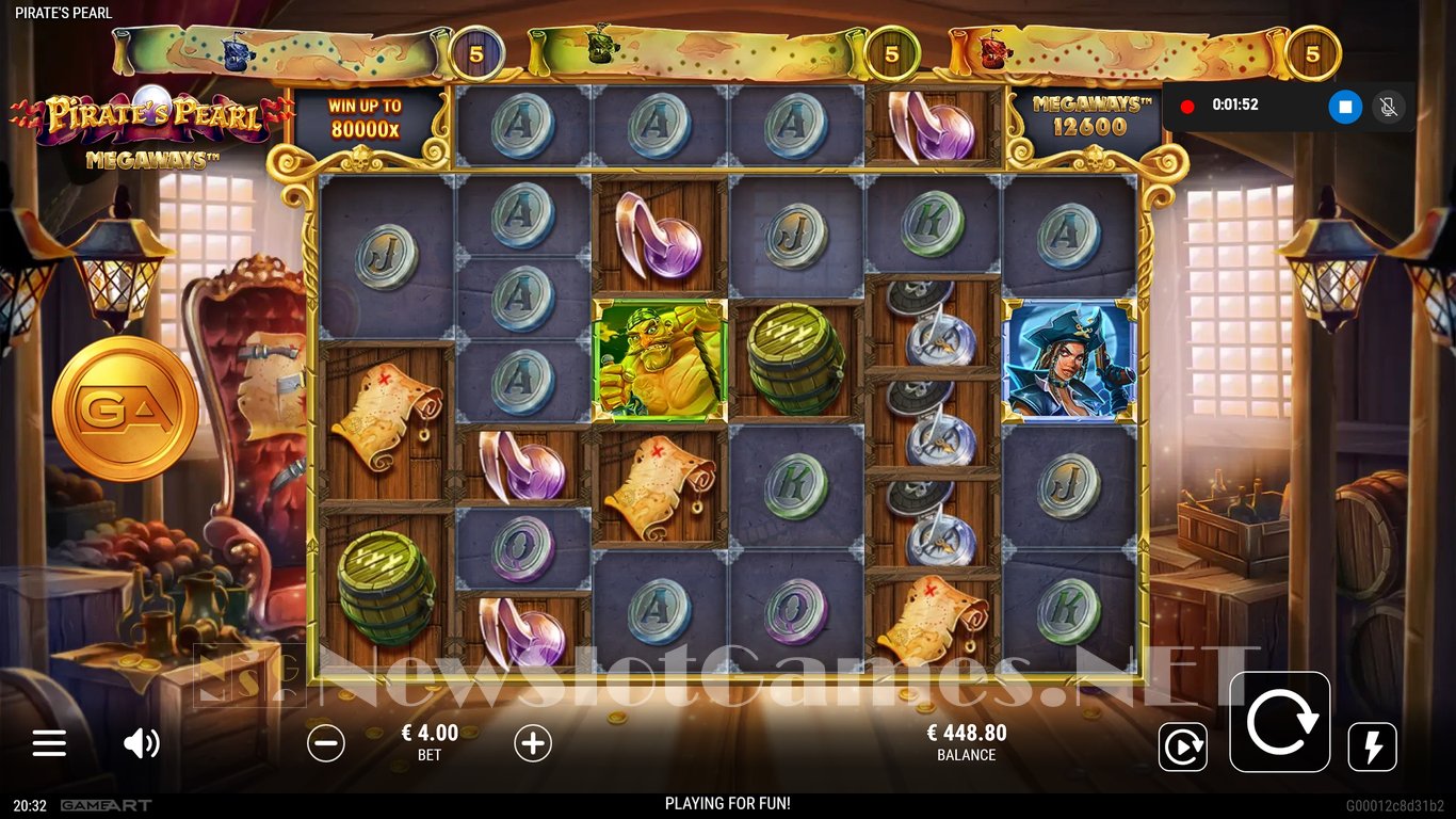 Pirates Pearl Megaways Slot Slot Image in Demo - pic. 11