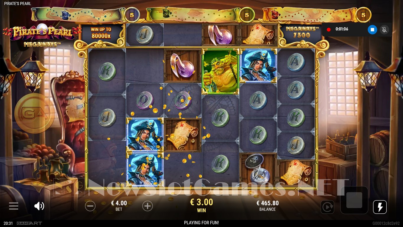 Pirates Pearl Megaways Slot Slot Image in Demo - pic. 7