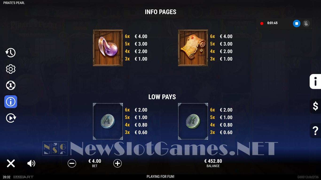 Pirates Pearl Megaways Slot Slot Image in Demo - pic. 9