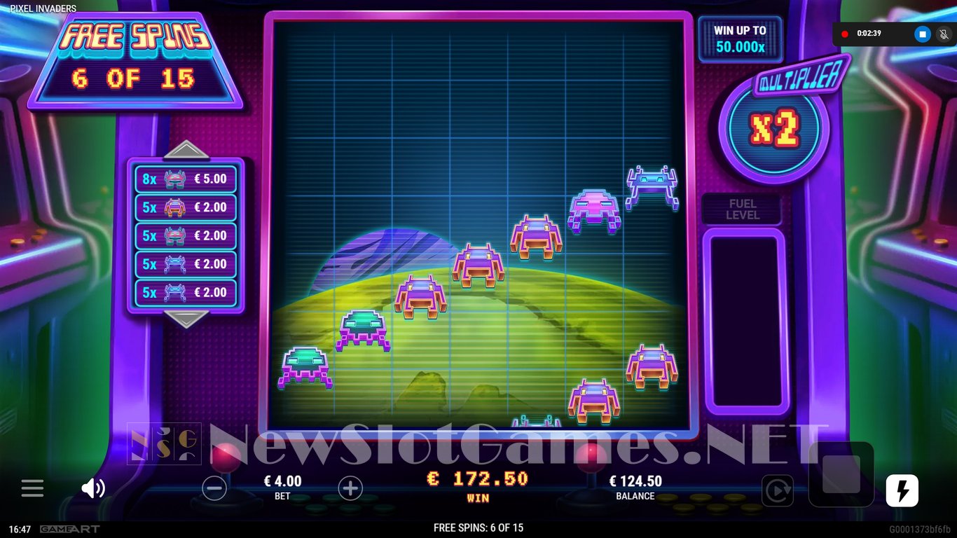 Pixel Invaders Slot Slot Image in Demo - pic. 10