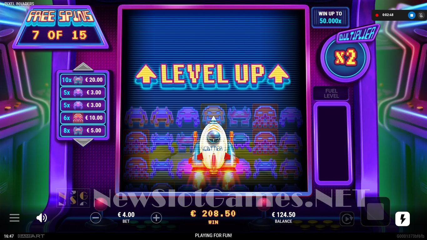 Pixel Invaders Slot Slot Image in Demo - pic. 12