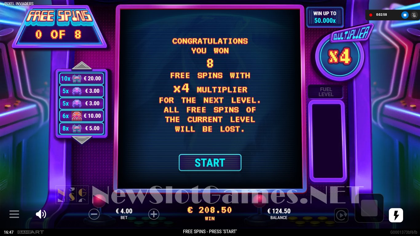 Pixel Invaders Slot Slot Image in Demo - pic. 13