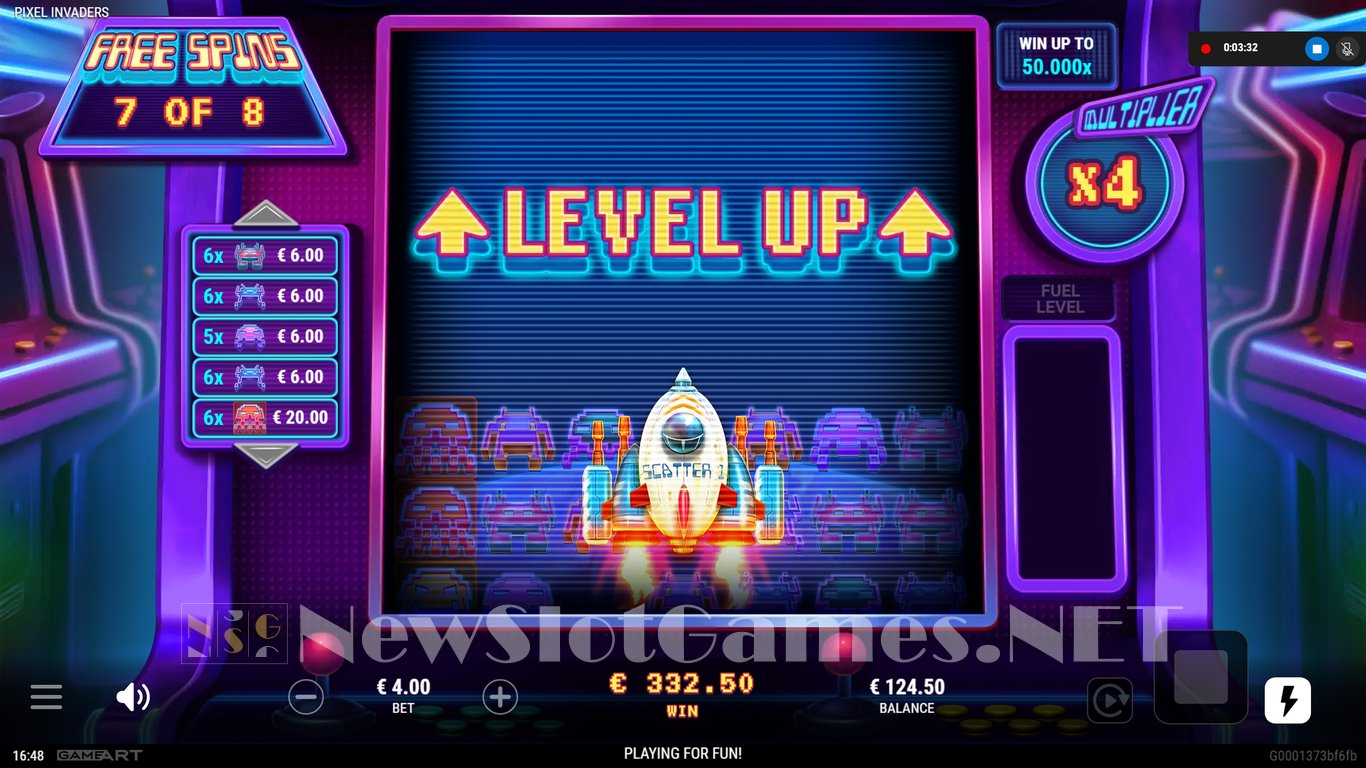 Pixel Invaders Slot Slot Image in Demo - pic. 15