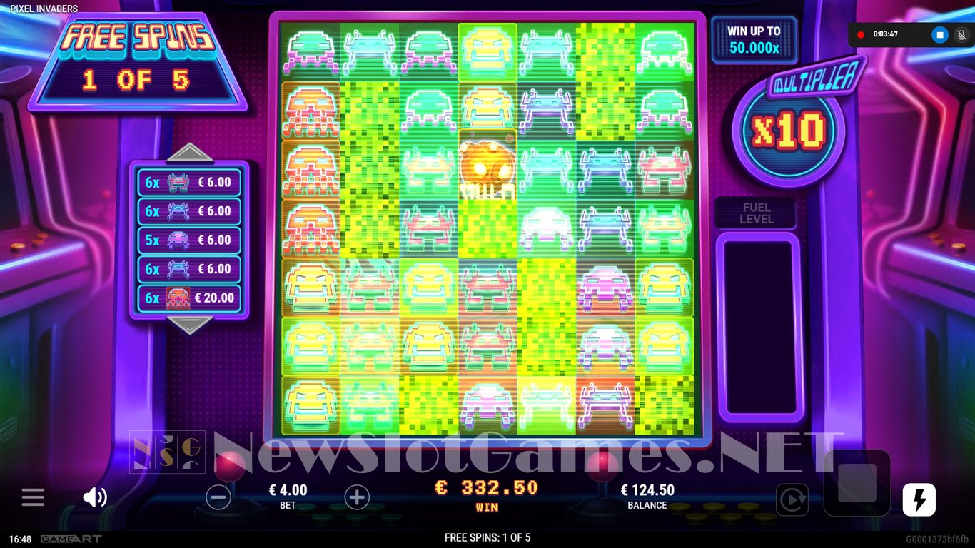 Pixel Invaders Slot Slot Image in Demo - pic. 16