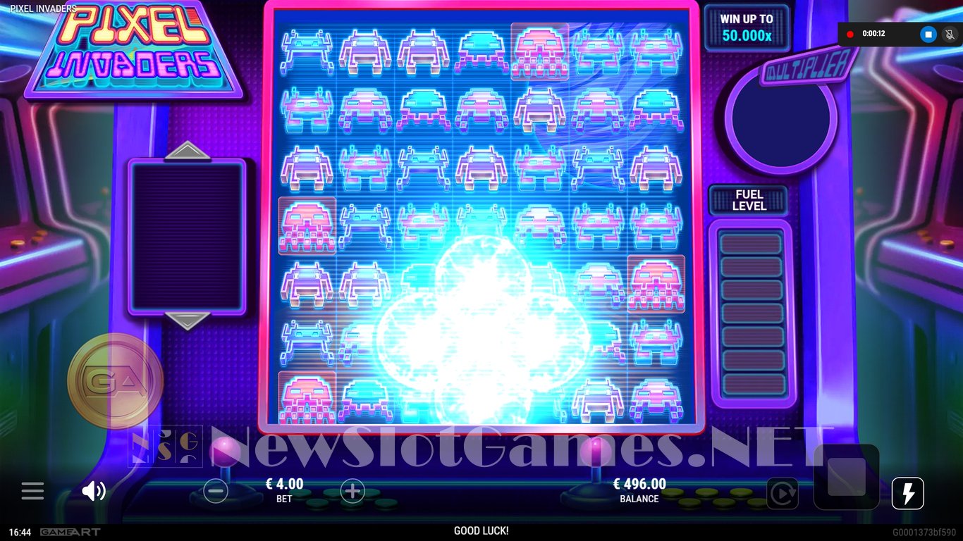 Pixel Invaders Slot Slot Image in Demo - pic. 2