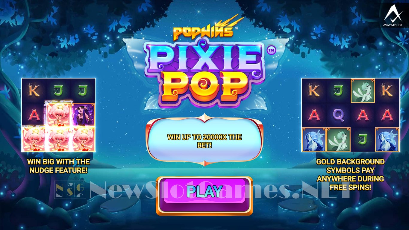 PixiePop Slot Demo Image