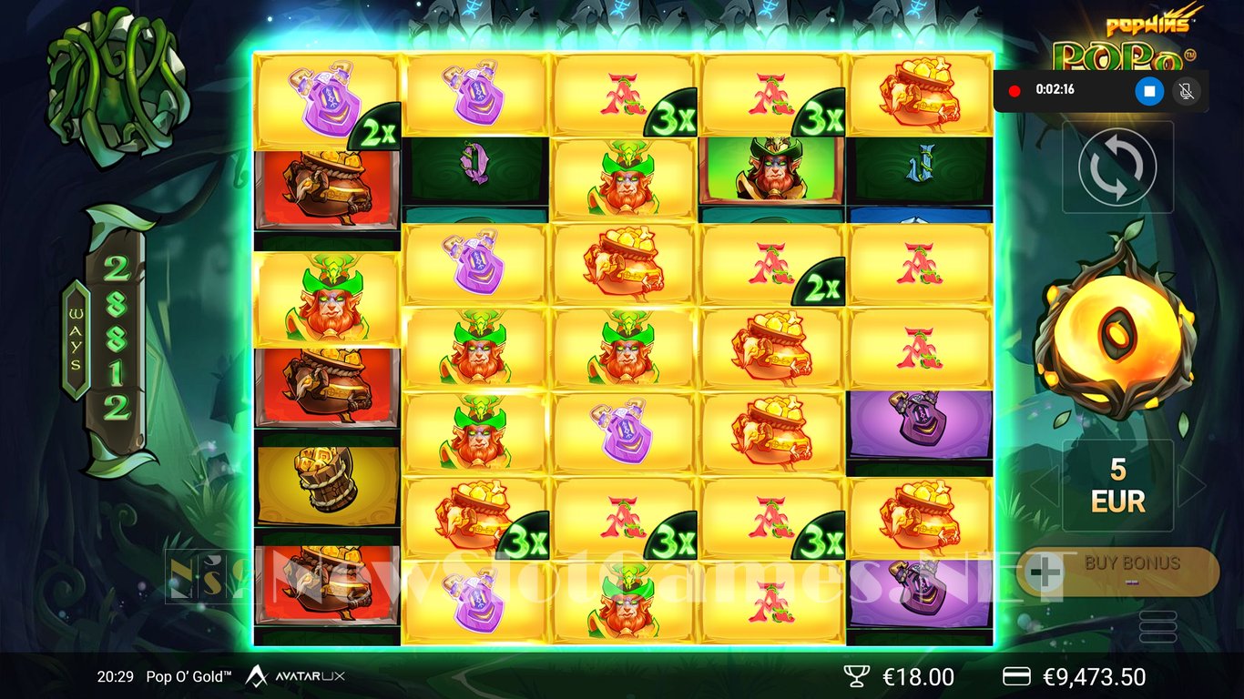 Pop O Gold PopWins Slot Slot Image in Demo - pic. 11