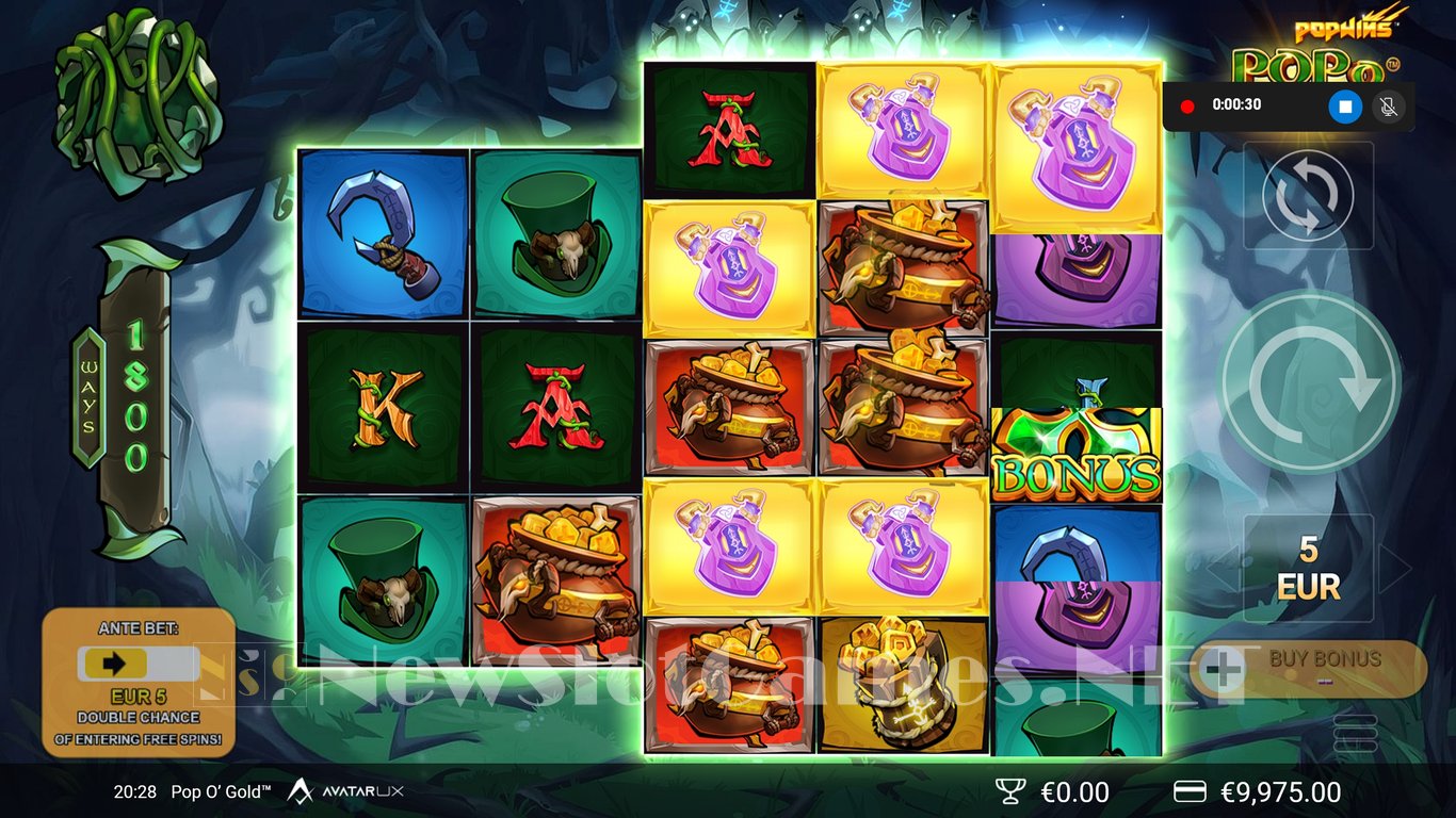 Pop O Gold PopWins Slot Slot Image in Demo - pic. 4