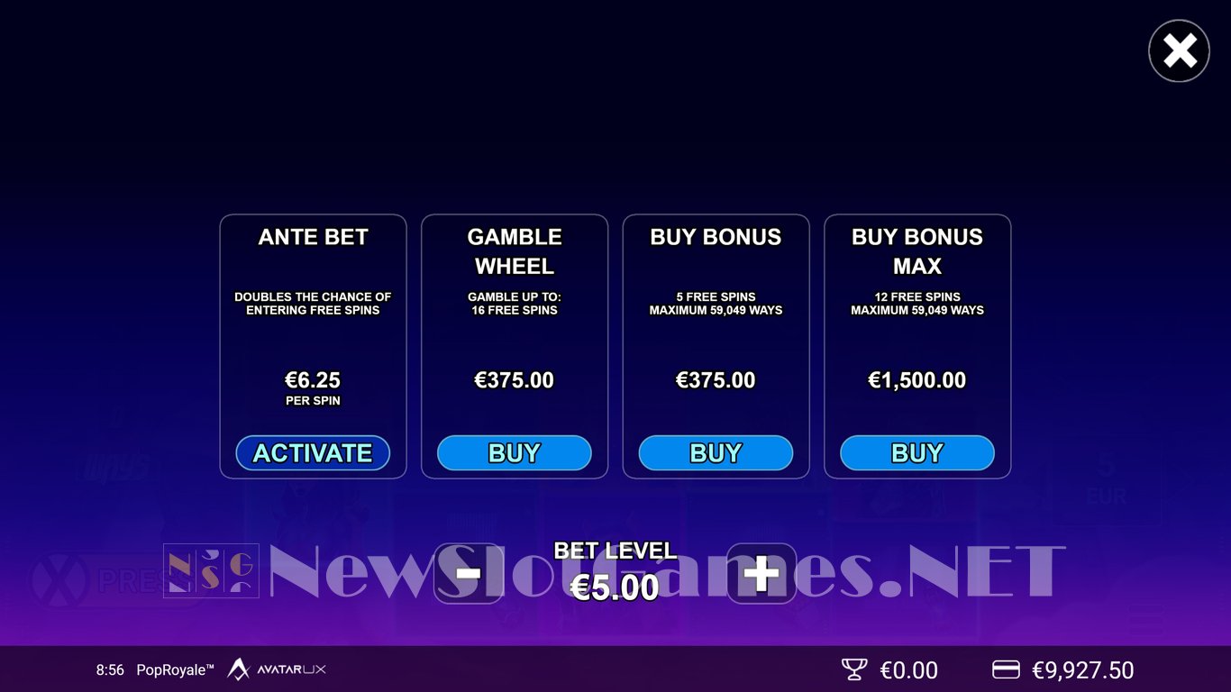POP Royale Slot Slot Image in Demo - pic. 7