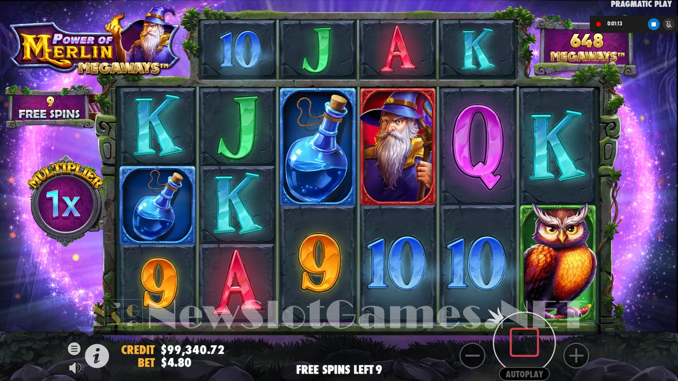 Power of Merlin Megaways Slot Slot Image in Demo - pic. 11