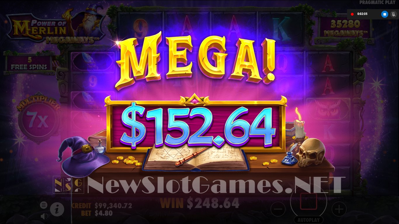 Power of Merlin Megaways Slot Slot Image in Demo - pic. 15