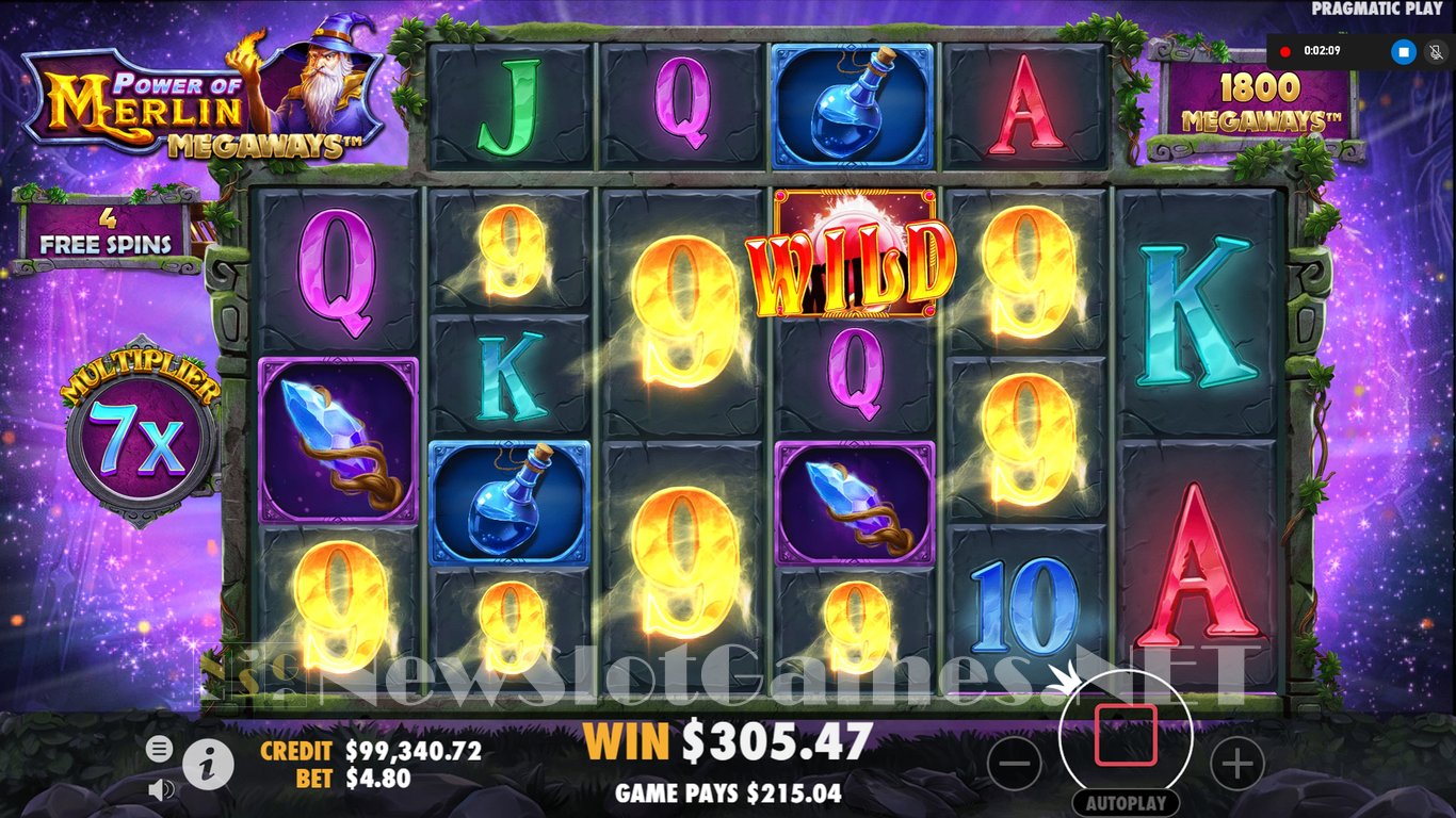 Power of Merlin Megaways Slot Slot Image in Demo - pic. 16