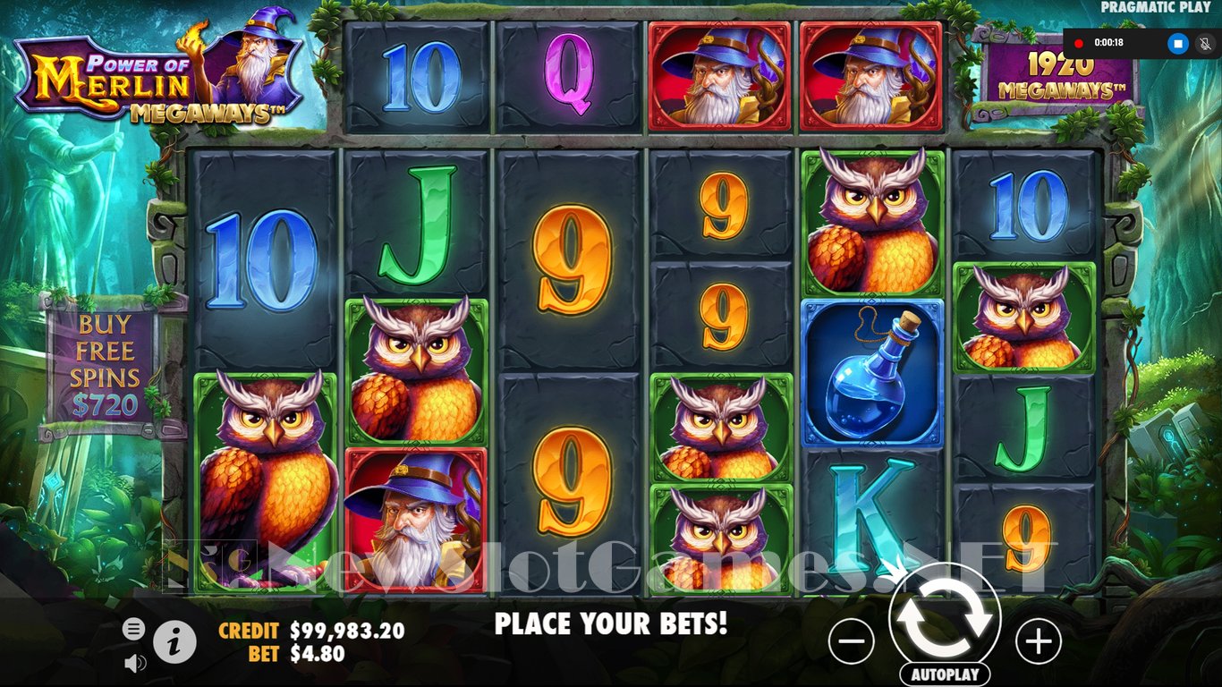 Power of Merlin Megaways Slot Slot Image in Demo - pic. 3