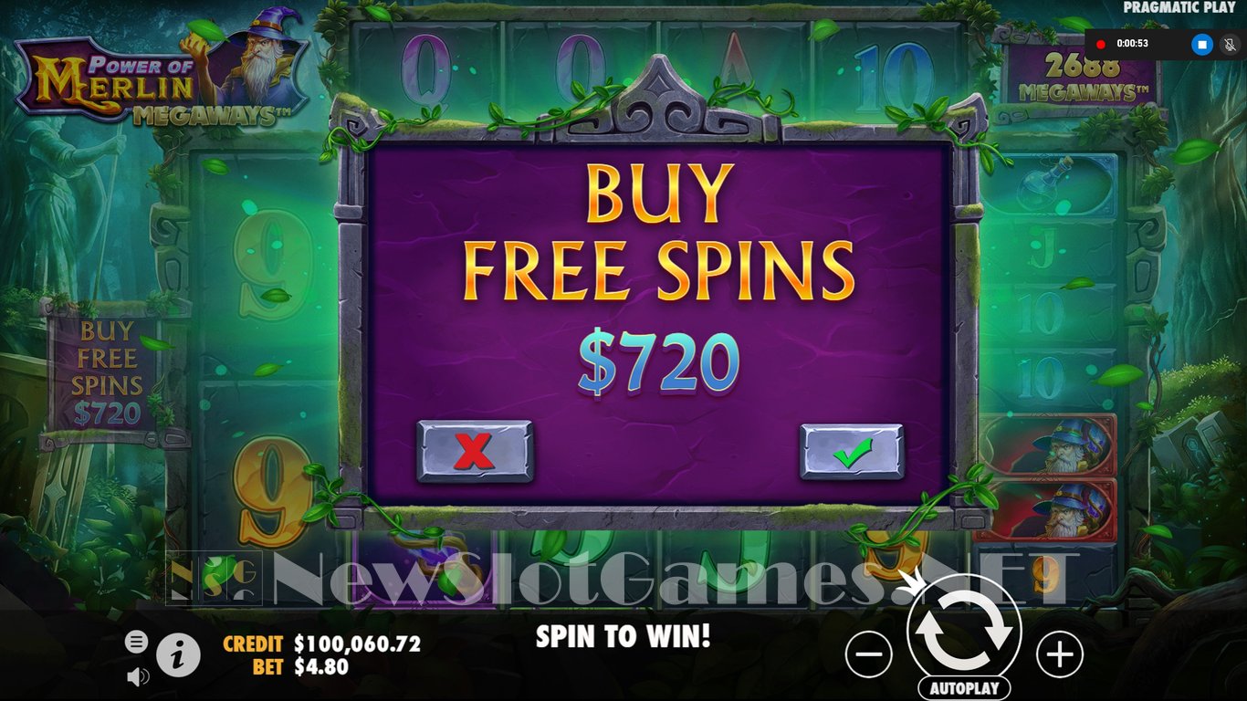 Power of Merlin Megaways Slot Slot Image in Demo - pic. 7