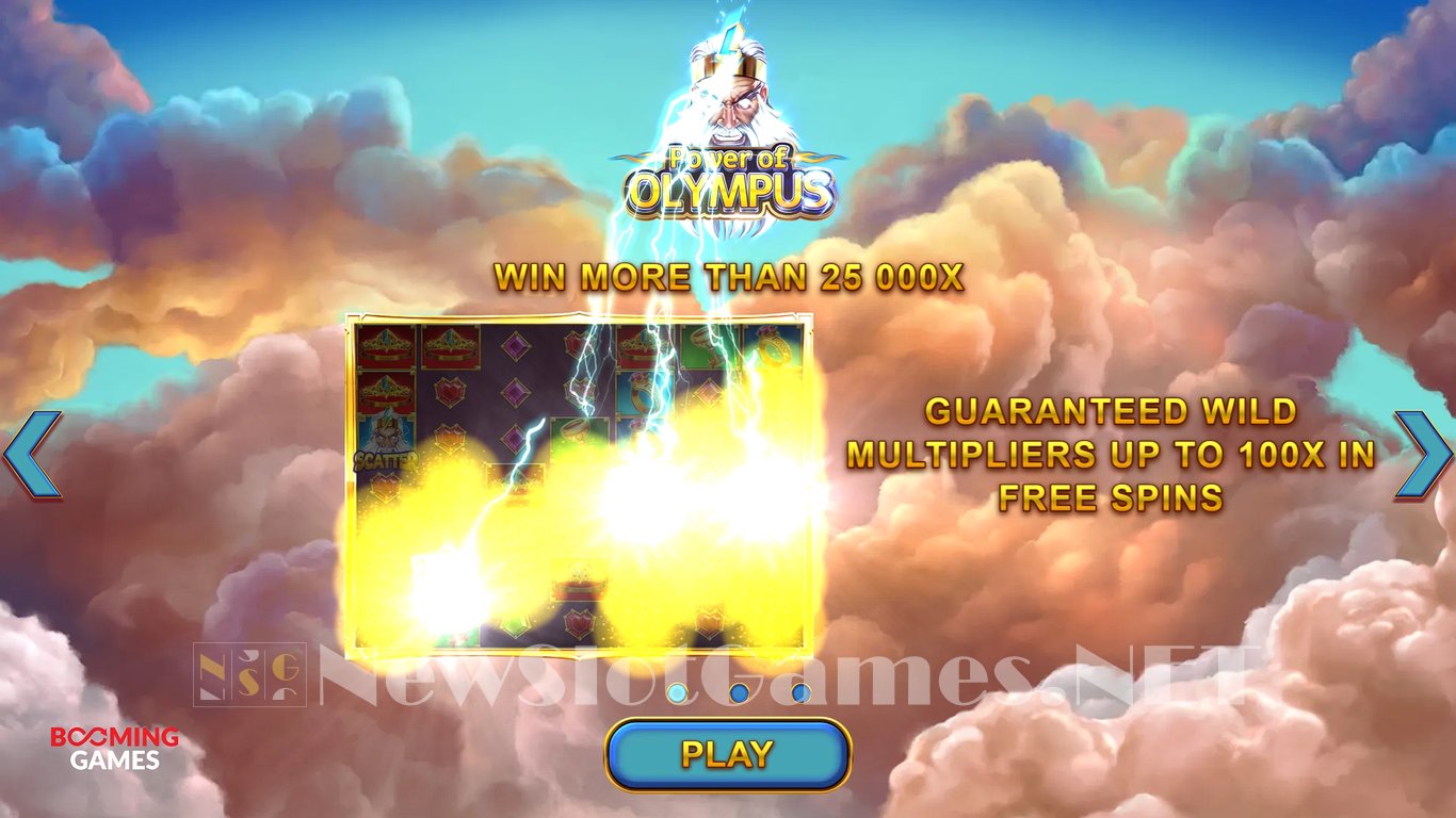 Power of Olympus Slot Demo Image