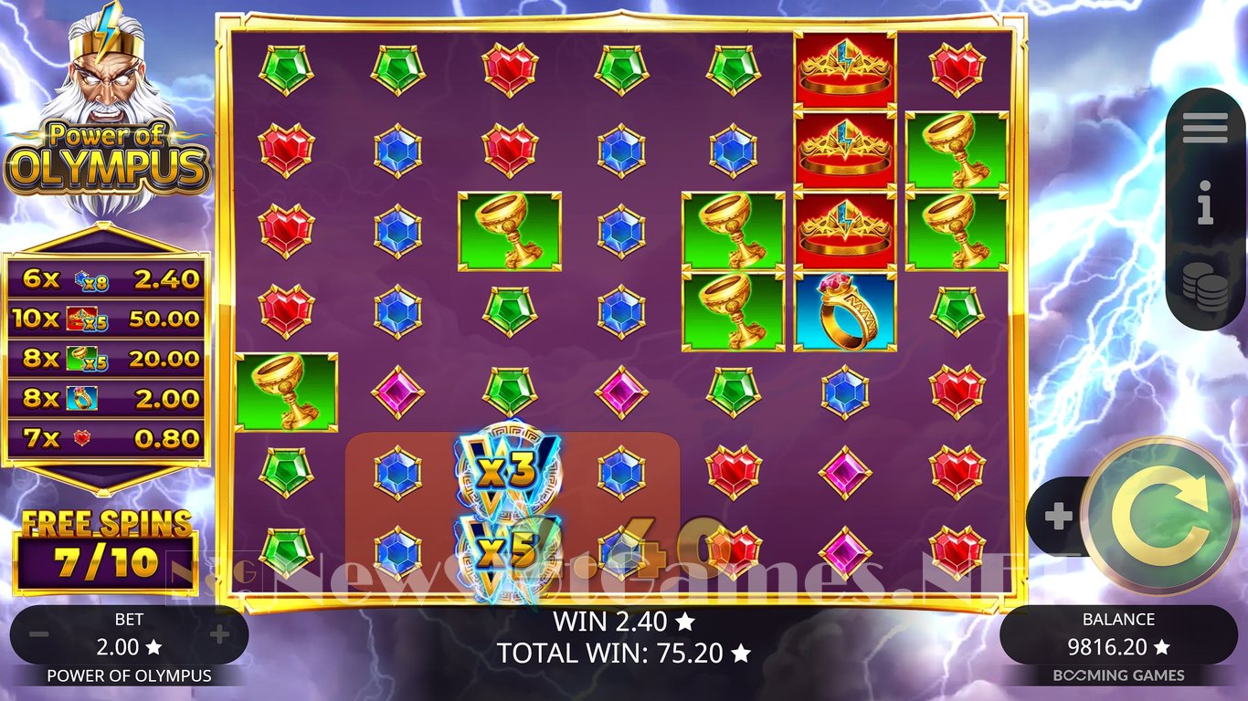 Power of Olympus Slot Slot Image in Demo - pic. 10