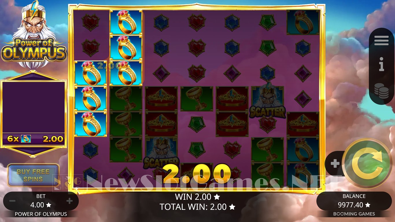 Power of Olympus Slot Slot Image in Demo - pic. 4