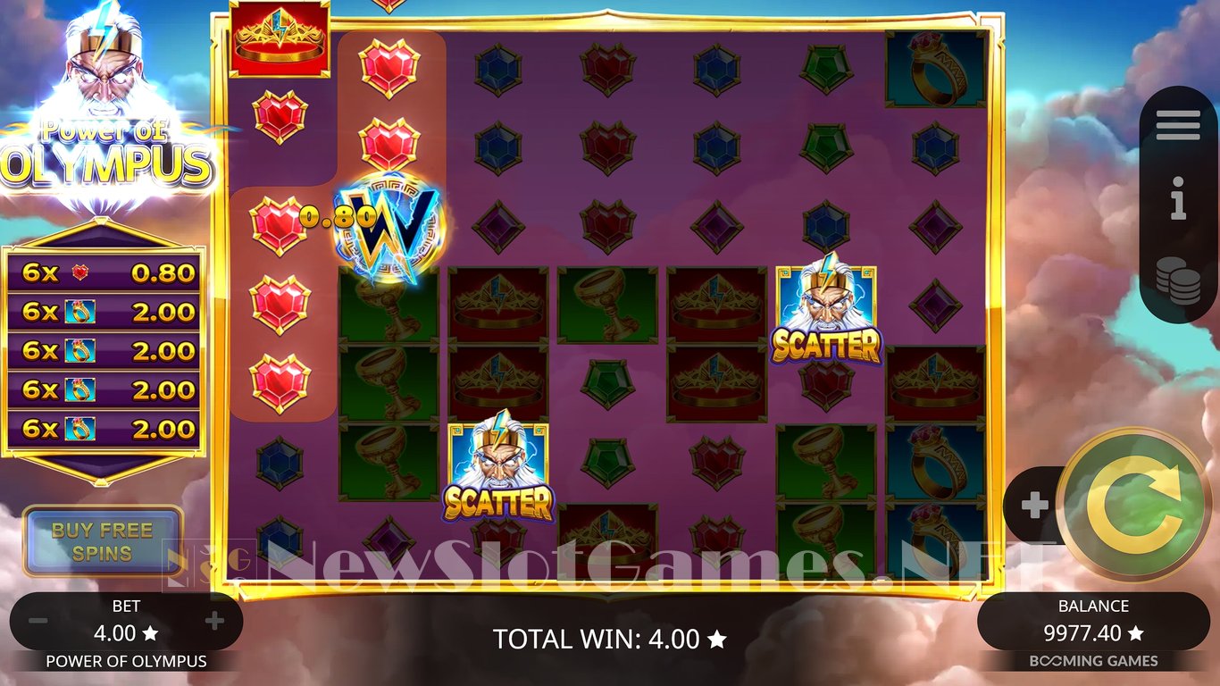 Power of Olympus Slot Slot Image in Demo - pic. 5